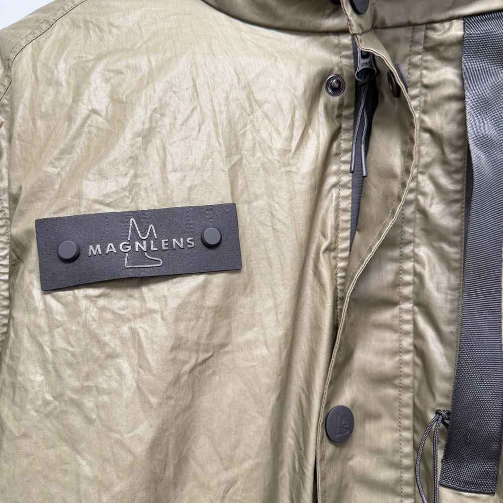Magnlens Fishtail Olive Green Parka Jacket Size Medium - Picture 5 of 16